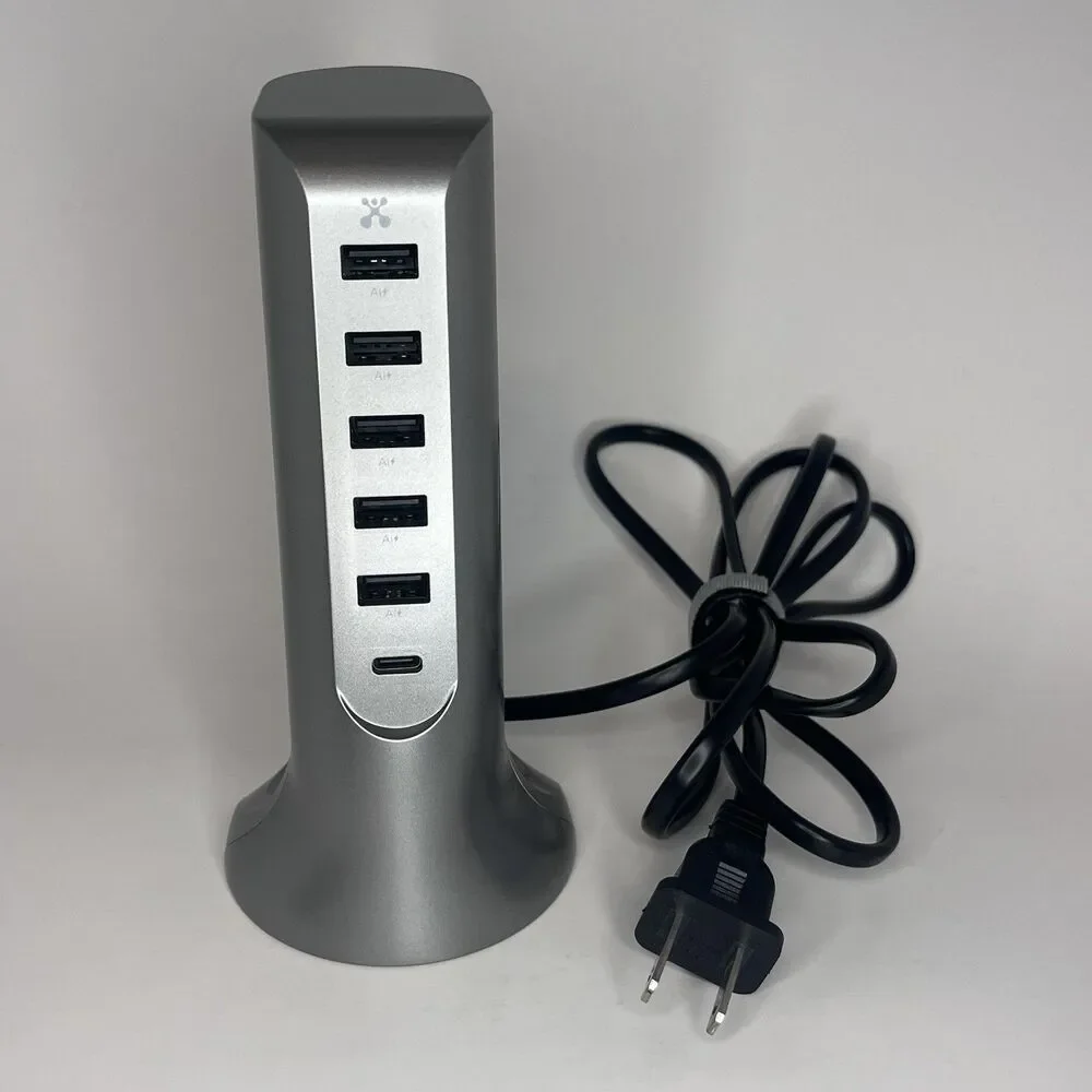 Atomi Charge Tower 5-Port USB + One C Port